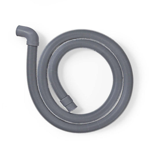 Nedis waoh2219shp20 afvoerslang 22 mm gehoekt - 19 mm recht 0,5 bar 60 deg;c 2,00 m