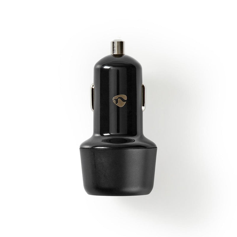 Load image into Gallery viewer, Nedis ccpd18w100bk autolader 3,0 a usb-a usb-c power delivery 18 w zwart

