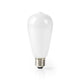 Nedis wifilf11wtst64 wi-fi smart led-lamp e27 st64 5 w 500 lm wit