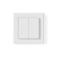 Nedis rfws20wt rf smart lichtschakelaar tweevoudig - 11 x 6 x 15.5