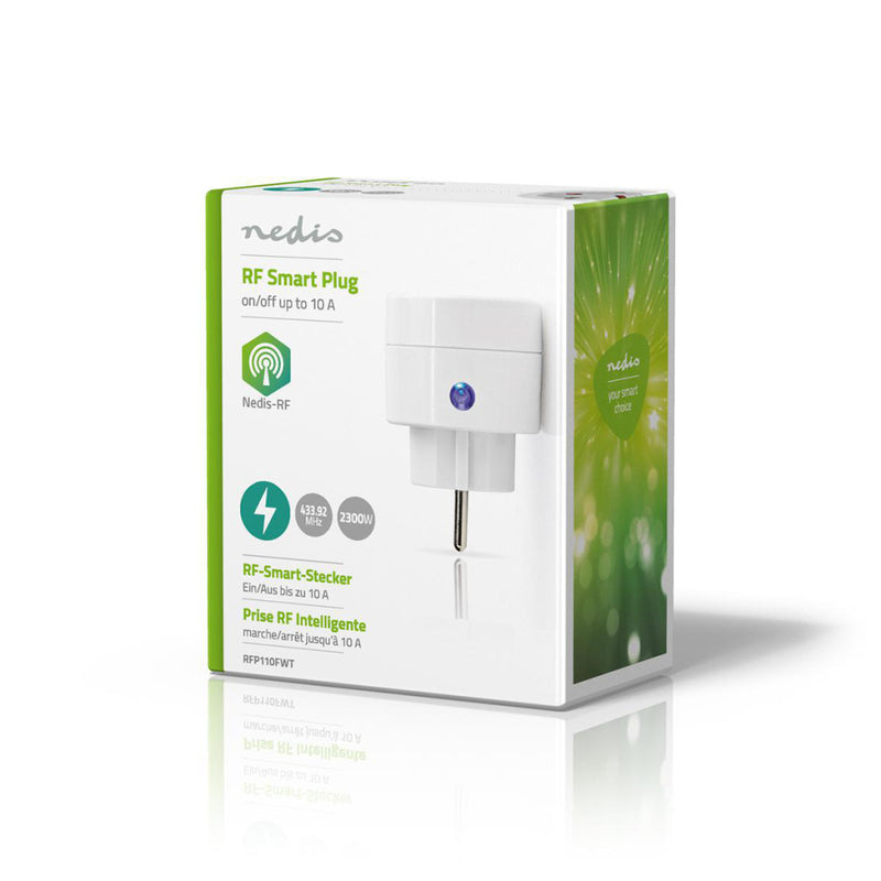 Load image into Gallery viewer, Nedis rfp110fwt rf smart stekker aan uit schuko type f 2300 w
