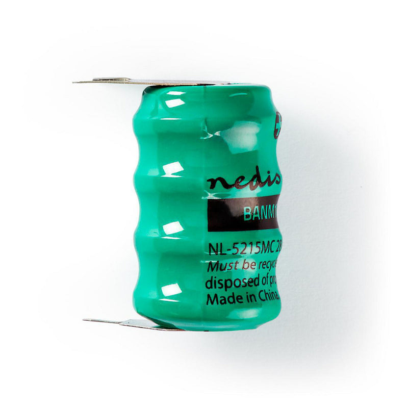 Load image into Gallery viewer, Nedis banm160sc4 nikkel-metaalhydride-accu 4,8 v 80 mah soldeerlip
