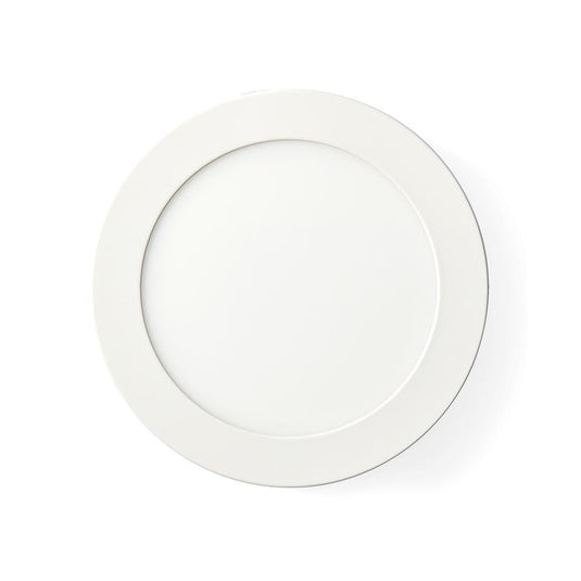 Nedis WIFILAW10WT Wi-fi Plafondlamp Rond Diameter 17 Cm Warm Tot Koel Wit 800 Lm 12 W Slank Design Aluminium
