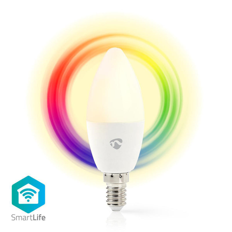 Load image into Gallery viewer, Nedis wifilc11wte14 wi-fi smart led-lamp full colour en warm-wit e14

