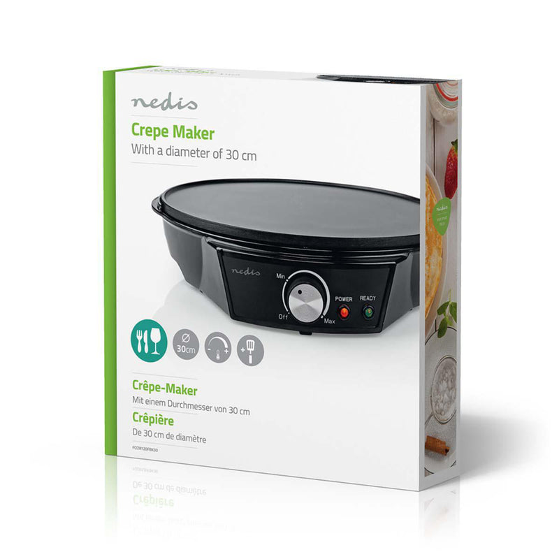 Load image into Gallery viewer, Nedis FCCM120FBK30 Cr ecirc;pes-maker 30 Cm Zwart
