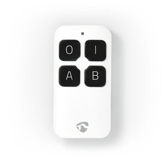 Nedis zbrc10wt smart afstandsbediening zigbee 4 knoppen inclusief accu wit