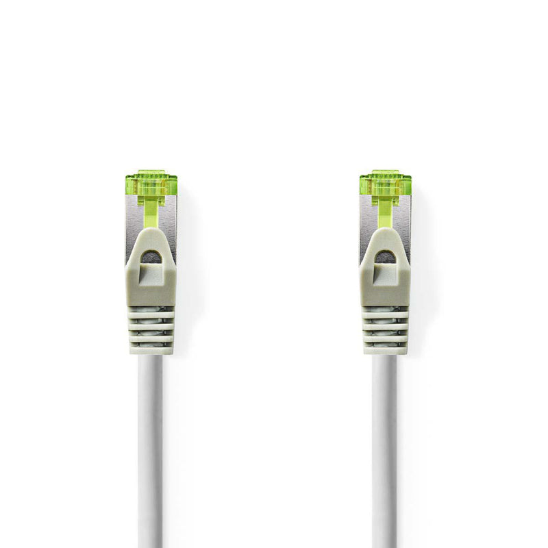 Load image into Gallery viewer, Nedis ccbw85420gy10 cat7-kabel s ftp rj45 male rj45 male 1.0 m rond lszh grijs window box
