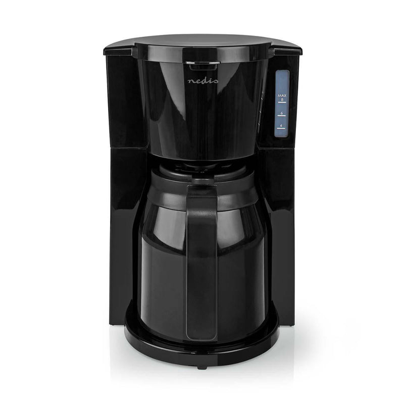 Load image into Gallery viewer, Nedis kacm250ebk koffiezetapparaat maximale capaciteit: 1.0 l 8 warmhoudfunctie zwart
