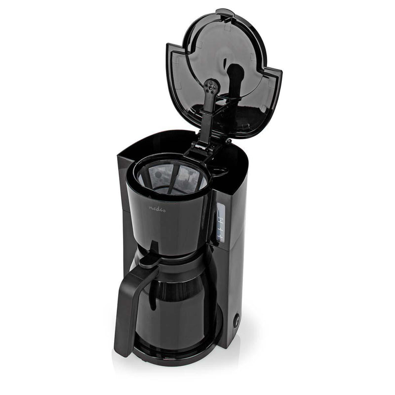 Load image into Gallery viewer, Nedis kacm250ebk koffiezetapparaat maximale capaciteit: 1.0 l 8 warmhoudfunctie zwart

