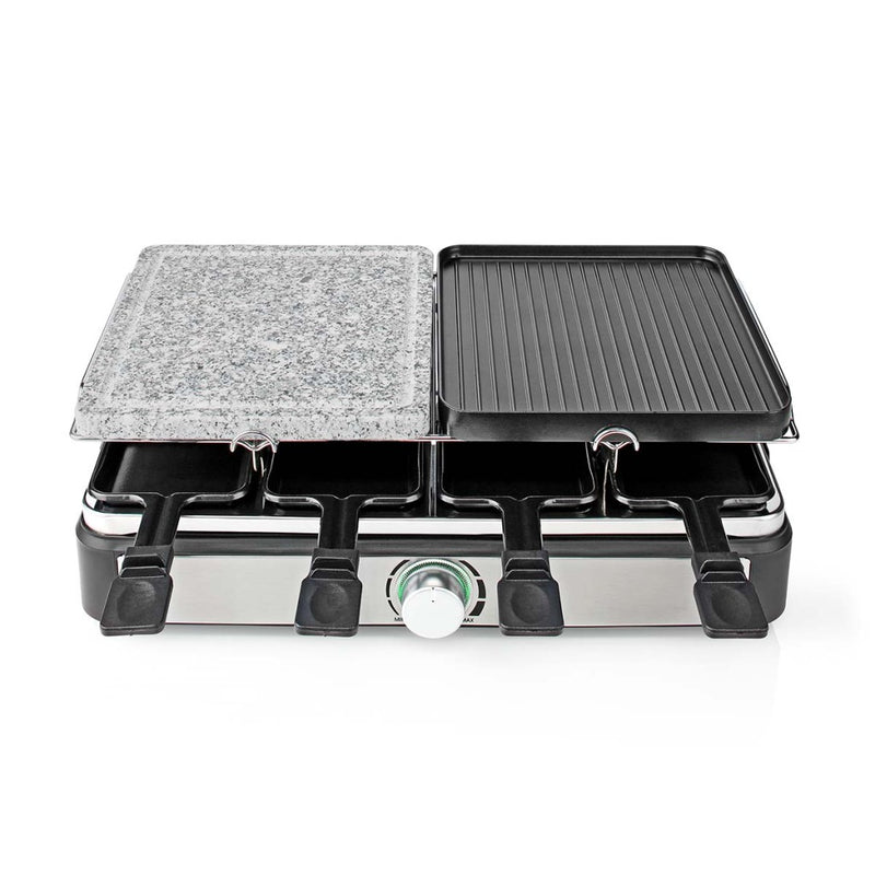 Load image into Gallery viewer, Nedis fcra300fbk8 raclette steen grill voor 8 personen
