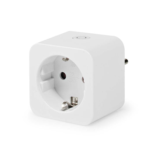 Nedis wifip131fwt smartlife smart stekker wi-fi 1 stuks 3680 w type f (cee 7 3) -10 - 45 °c android ios wit