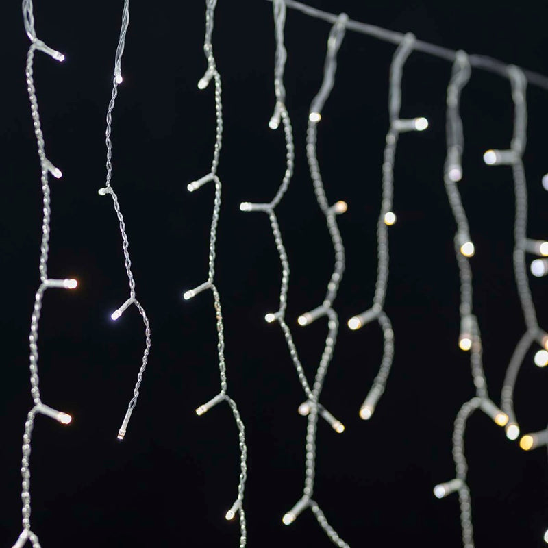 Load image into Gallery viewer, Nedis wifilxc03w250 smartlife decoratieve led ijspegel wi-fi koel wit 240 led #039;s 5.00 m android trade; ios
