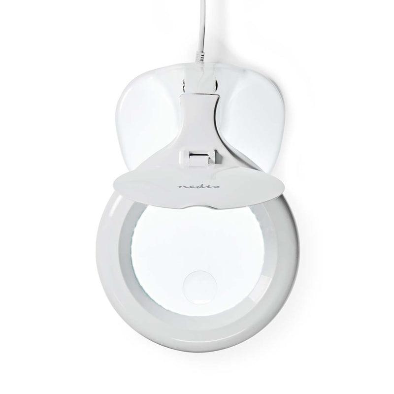 Load image into Gallery viewer, Nedis MAGL1WT Tafel-loeplamp Lenssterkte: 3 12 Diopter 6500 K 6.5 W 585 Lm Wit
