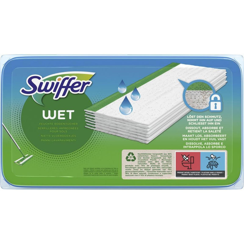 Load image into Gallery viewer, Swiffer wet vloerwisser doekjes citrus fresh 24 stuks
