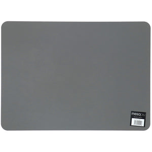 Mesapiu placemat lederlook grey 45x33 cm