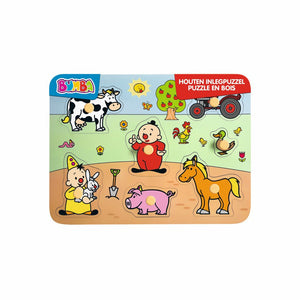 Bumba houten puzzel boerderij 7 stukjes