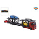 2-play die cast plastic autotranspor ter met 3