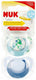 Nuk latex speen 6-18 maanden - ster turquoise