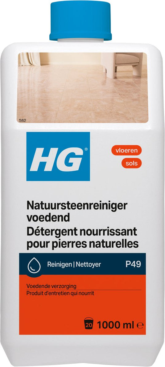 Hg natuursteenreiniger voedend (product 49) 1l
