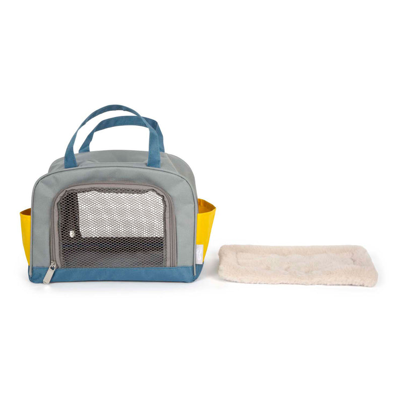 Load image into Gallery viewer, Small foot - knuffel hond met draagtas en verzorgingsset
