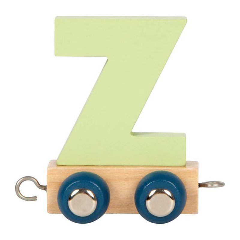Load image into Gallery viewer, Small foot - houten lettertrein polar - z

