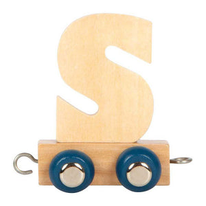 Small foot - houten lettertrein polar - s