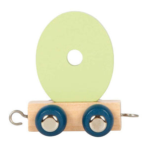 Small foot - houten lettertrein polar - o