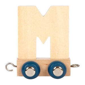 Small foot - houten lettertrein polar - m