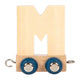 Small foot - houten lettertrein polar - m