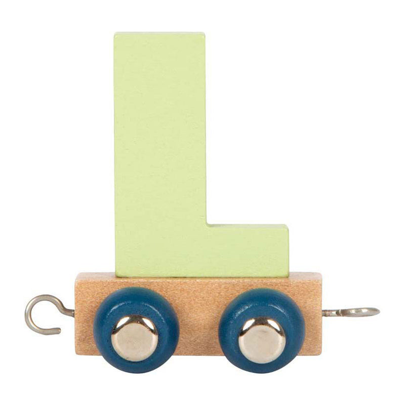 Load image into Gallery viewer, Small foot - houten lettertrein polar - l
