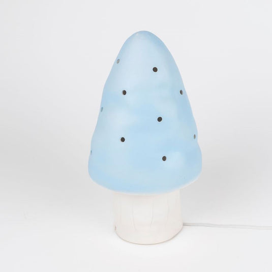 Egmont lamp paddenstoel blauw + dimmer.