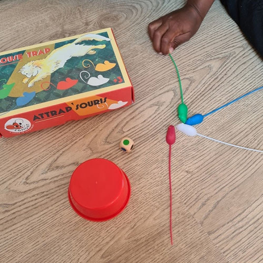 Egmont spel muizenval. 19x11x5 cm. 3+