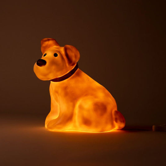 Egmont lamp hond eliot. 24x23 cm.