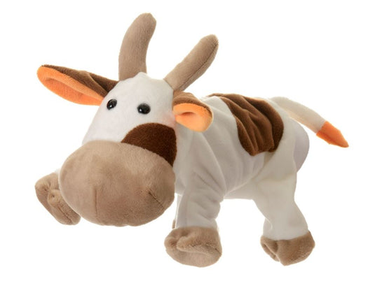 Egmont handpop dier koe. 30 cm. 0+