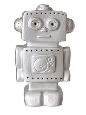 Egmont lamp robot zilver. 33x18x10