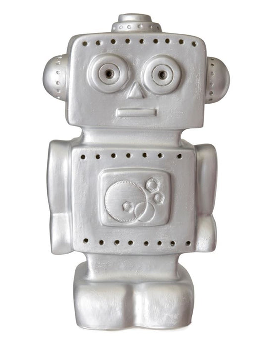 Egmont lamp robot zilver. 33x18x10