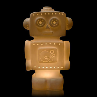 Egmont lamp robot wit. 33x18x10 cm