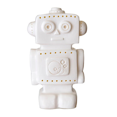 Egmont lamp robot wit. 33x18x10 cm