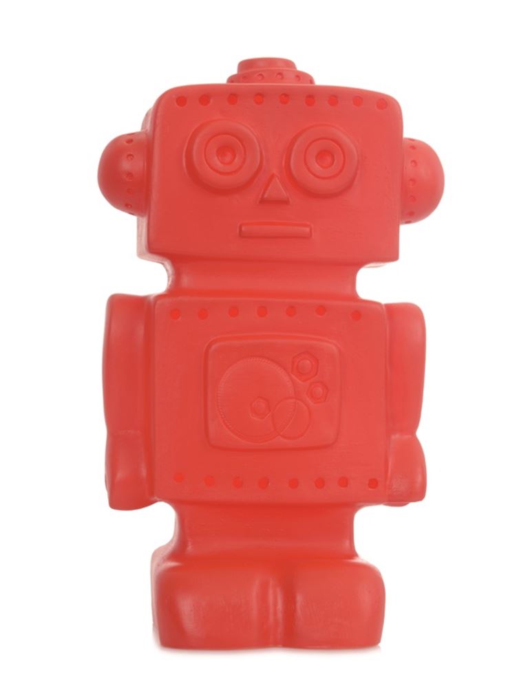 Laden Sie das Bild in Galerie -Viewer, Egmont toys lamp robot rood 33x18x10 cm.

