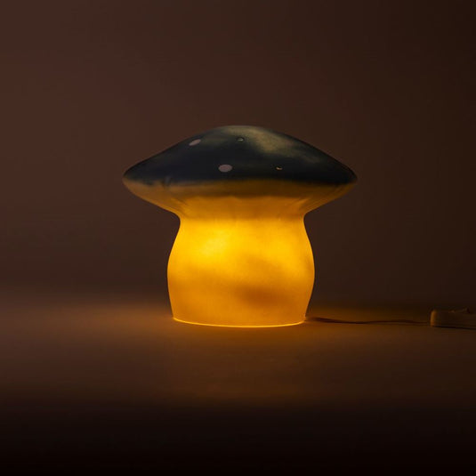 Egmont lamp paddenstoel jeans+dimmer.