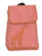 Rugzak giraffe. 21x30x12 cm. geen speelg