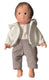 Babypop gabriel. handgeschilde 32 cm. 1+