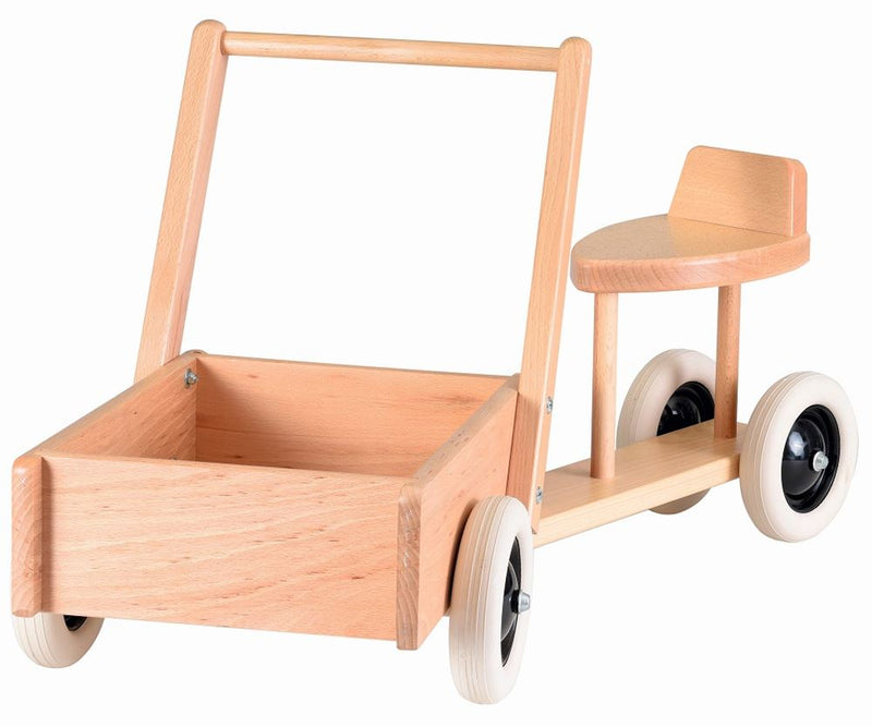 Cargue la imagen en el visor de la galería, Egmont bakfiets hout. 47x27x35 cm. 3+

