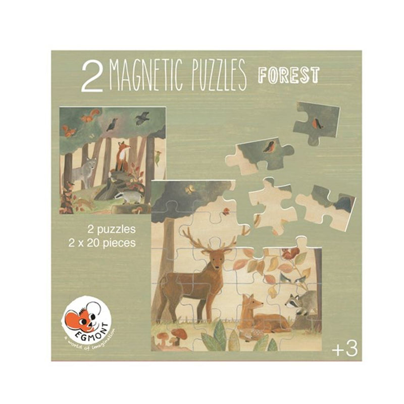 ギャラリービューアに画像をロードする, Egmont magnetische puzzel bos. 17,5x17,5
