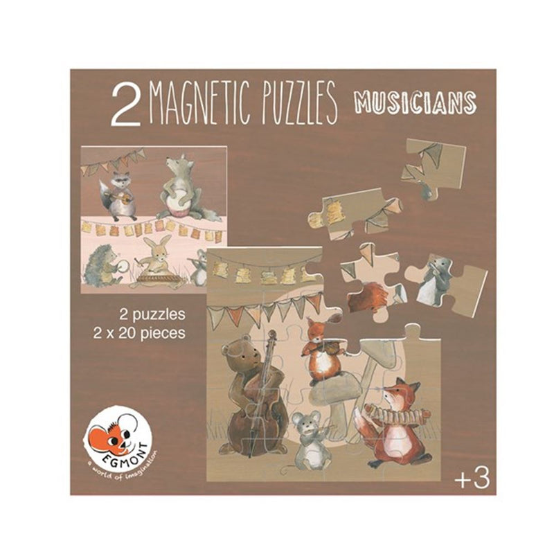 Chargez l'image dans la visionneuse de la galerie, Egmont magnetische puzzel muzikanten. 17
