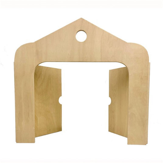 Egmont houten tafeltheater. 48x25x45 cm.