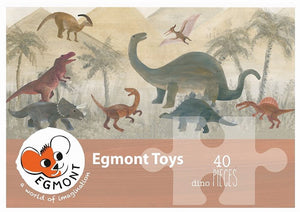 Egmont puzzel dinosaurus 40 st. fsc kart