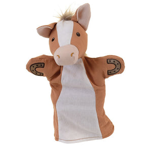 Egmont handpop paard. 29 cm. 0+