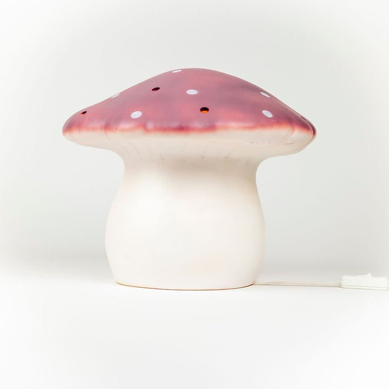 Afbeelding laden in galerijviewer, Egmont lamp paddenstoel lila+dimmer.
