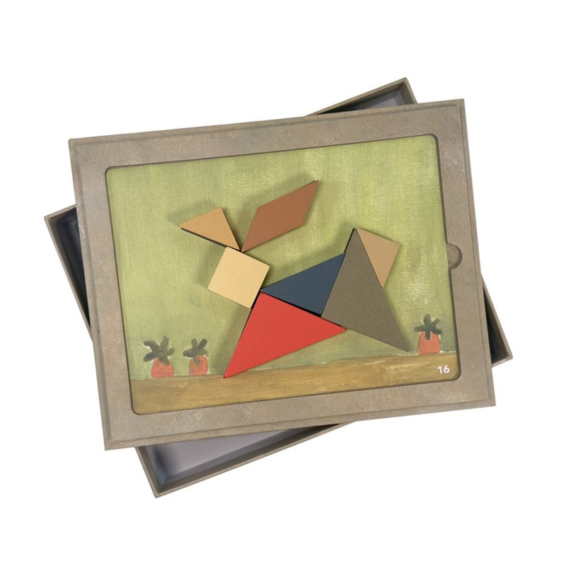 Chargez l'image dans la visionneuse de la galerie, Egmont magnetische spel tangram. 23x18x4
